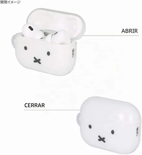 Vista 3 de Gourmandise MF-366WH Miffy AirPods Pro (2ª generación) / AirPods Pro Funda suave