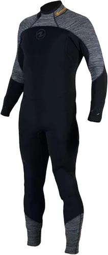 Vista 4 de Aqualung Men's AquaFlex Dive Wetsuit - Flexible 4-Way Stretch Neoprene Full Suit w/Powertex Knee Protection for Scuba Diving