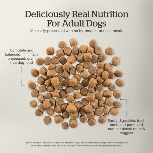 Vista 5 de Now Fresh Alimento seco para perros adultos, receta de cordero y cerdo, sin granos, sin pollo, 3.5 libras