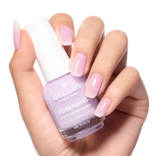 Vista 13 de GELLEN - Esmalte de uñas transparente, alto brillo, no necesita luz, sin HEMA