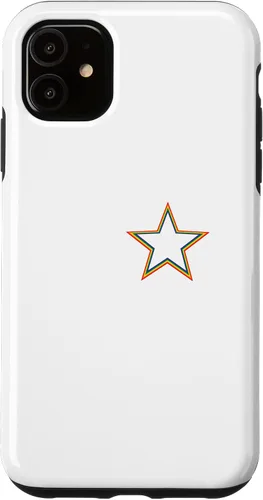 Vista 5 de iPhone 15 LGBTQ Community Lesbian Gay Bi Trans Rainbow Star Culture Case