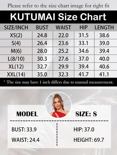 Vista 5 de KUTUMAI Elegante vestido de corsé ajustado con un hombro descubierto para mujer vestido de malla fruncida vestido midi para fiesta