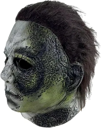 Vista 5 de Máscara de Michael Myers para adulto, máscara de disfraz de Michael Myers