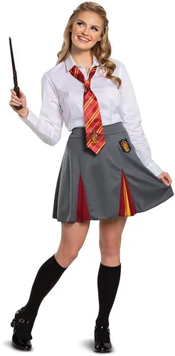 Vista 4 de Corbata de Harry Potter, accesorio para disfraz, calidad de película Hogwarts House con temática de personaje, corbata para adultos