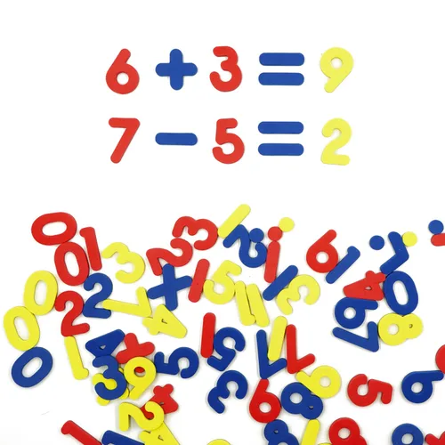 Vista 2 de SpriteGru Números magnéticos de 102 piezas para la educación básica de matemáticas