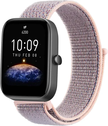Vista 8 de Wanme Bandas compatibles con Amazfit Bip 3 / Bip 3 Pro / Bip U Pro / Bip / Bip Lite / Bip S / Bip S lite / Bip U, Amazfit Active 2, correa