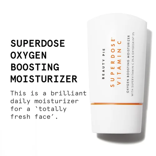 Vista 2 de Beauty Pie Crema hidratante superdosis de vitamina C que aumenta el oxígeno con beneficios suavizantes, suavizantes y antienvejecimiento