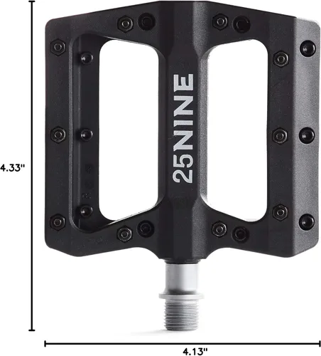 Vista 6 de Bushido BMX - Pedales de plataforma termoplásticos duraderos para BMX y MTB, múltiples opciones