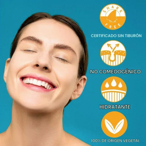 Vista 5 de STREAM 2 SEA Aceite facial de escualano, vitamina E sin tiburones seguro
