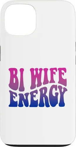 Vista 7 de iPhone 13 Pro Bi Wife Energy Bisexual Pride Bisexual Flag Retro Vintage Case