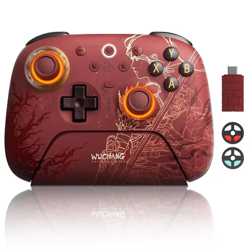 Vista 9 de 8BitDo Ultimate 2 Wireless Controller with TMR Joysticks for Windows & Android, Gaming Controller with Switchable Hall Effect/Tactile Triggers, RGB