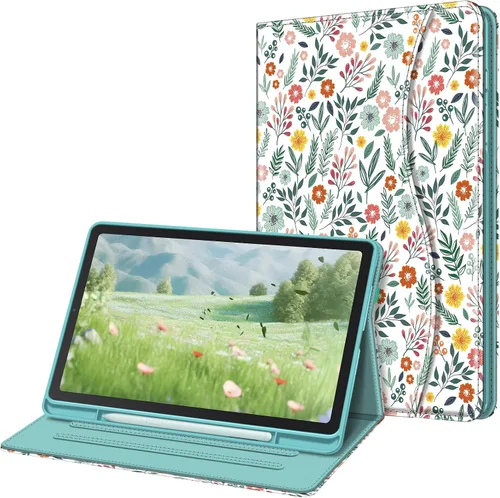 Vista 19 de Fintie Funda para Samsung Galaxy Tab S6 Lite 10.4 Pulgadas 2024/2022/2020 con Soporte para S Pen, Funda Trasera de TPU Blanda con Visor Multiángulo