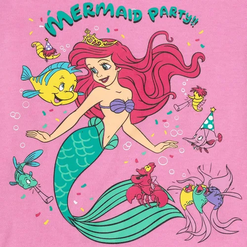 Vista 2 de Disney Minnie Mouse Princess Belle The Little Mermaid Moana Lilo &Stitch Frozen - Camiseta de cumpleaños para niñas pequeñas a niños pequeños