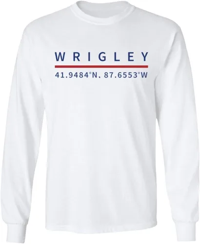 Vista 4 de Wrigley Field Coordinates Camiseta de manga larga