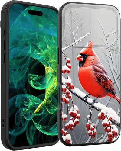 Vista 100 de Funda para iPhone Air con cubierta para cámara deslizante, resistente de doble capa, híbrida, a prueba de golpes, funda protectora resistente