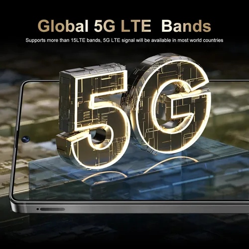 Vista 8 de Teléfonos celulares desbloqueados I25 Ultra 5G, bolígrafo integrado, 256 GB+8 GB teléfono desbloqueado, pantalla grande FHD+ de 6.99 pulgadas