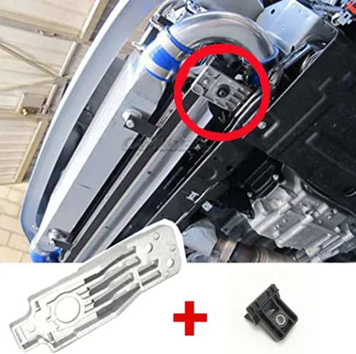 Vista 2 de 2 unids tanque de agua condensador soporte Cruze OEM # 13243026 13250318 23120322 01310029 montaje de aluminio para Opel A MK1 Chevy Chevrolets