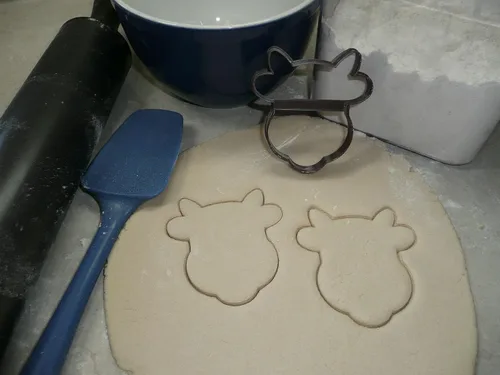 Vista 6 de Juego de 3 cortadores de galletas fabricados en Estados Unidos PR1734