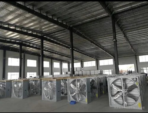 Vista 5 de Ventilador de escape de invernadero accionado por correa de 40 pulgadas con obturador de empuje, ventilador de vanilación de invernadero