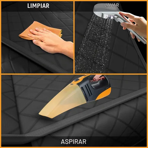 Vista 7 de Active Pets Forro de carga para perros, funda antideslizante duradera para asiento de vehículo, protege contra la suciedad y el pelaje, forro