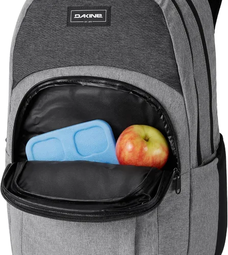 Vista 5 de Dakine Campus Backpack 33L, funda para laptop y bolsillo refrigerador Negro
