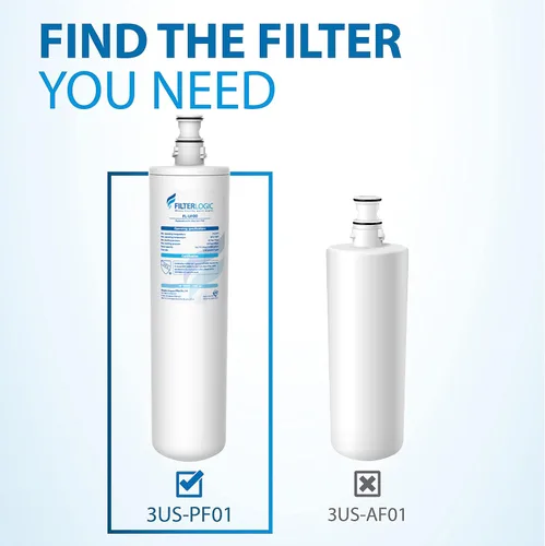 Vista 6 de Recambio FilterLogic MSWF para GE MSWF 101820A refrigerador de agua (Pack de 2)
