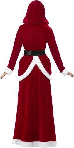 Vista 3 de Smiffys Disfraz de Ms Claus Deluxe para mujer