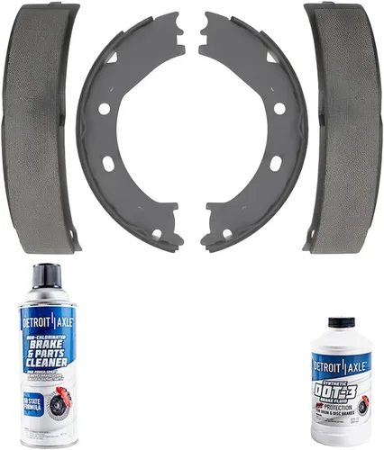 Vista 21 de Detroit Axle - Juego de 4 frenos delanteros para BMW X5 2002, 2003, 2004, 2005, 2006, rotores de freno de disco y pastillas de freno de cerámica