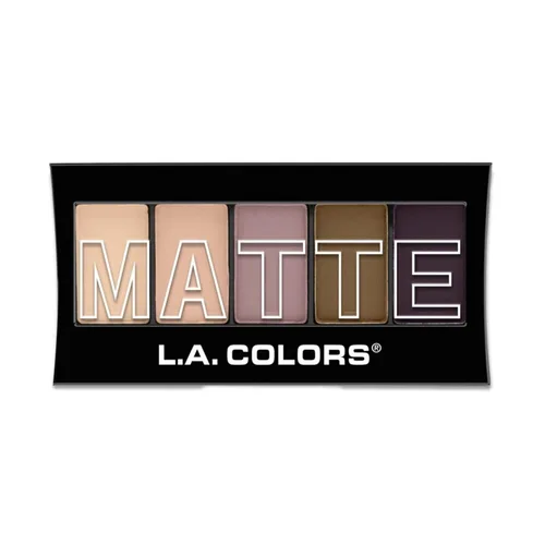 Vista 2 de Paleta de 5 sombras para ojos mate La Color, (Natural linen)