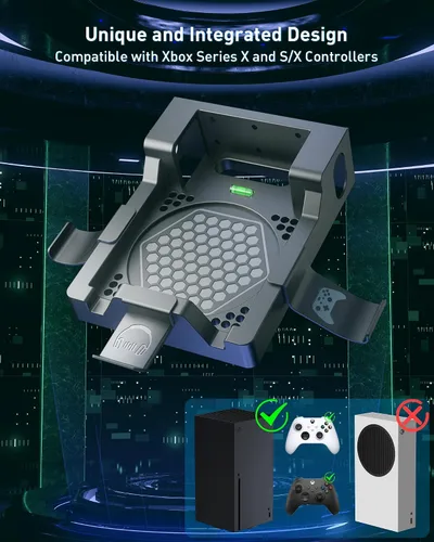 Vista 3 de Kit de montaje en pared para consola Xbox Series X