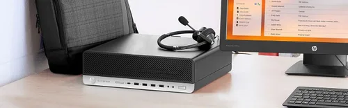 Vista 2 de HP EliteDesk 800 G5-SFF, Core i7-9700 3.0GHz, 32GB RAM, 1TB M.2-NVMe, Windows 11 Pro 64Bit, (renovado)