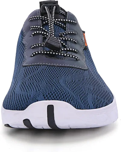 Vista 9 de Whatseaso Zapatos acuáticos para mujeres y hombres, ligeros, de secado rápido, para playa, adultos, zapatos deportivos para natación, surf, piscina