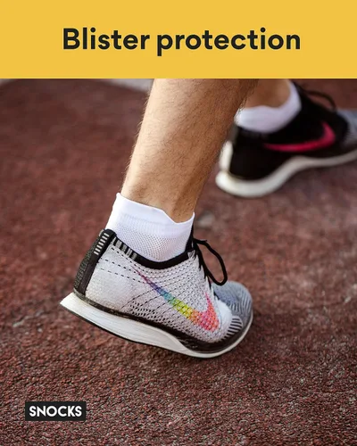 Vista 2 de Snocks S-XL 6 pares de calcetines para correr para hombres y mujeres calcetines para correr para mujer y calcetines de entrenamiento para hombre