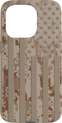 Vista 13 de iPhone 11 Epic US Flag Desert Digital Camuflaje American Tactical 3 Caso