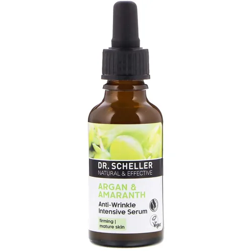 Vista 4 de Aceite de argán y amaranto suero intensivo antiarrugas para la piel reafirmante y exigente Dr. Scheller Skin Care líquido de 1 oz