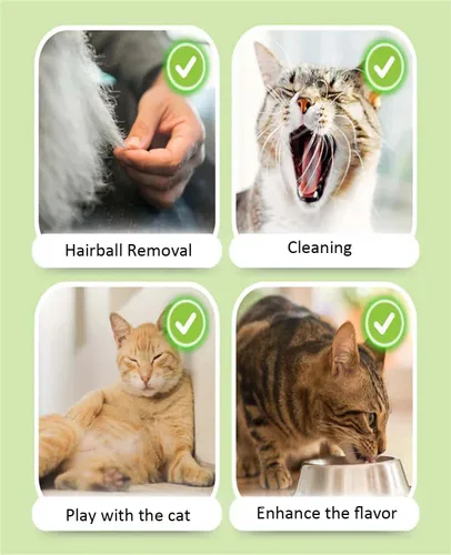 Vista 2 de 18 palitos de hierba para gatos, palitos para masticar hierba para gatos, varilla molar de limpieza de dientes de gato para gatos en interiores