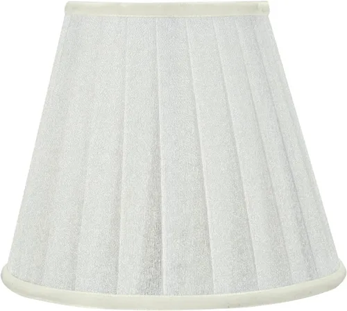 Vista 22 de Aspen Creative 30008 Lámpara de araña con forma de campana pequeña, color beige, parte superior de 3 pulgadas x 6 pulgadas inferior x 5 pulgadas