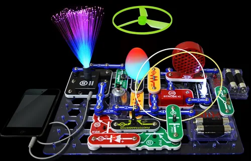 Vista 2 de Kit de descubrimiento de luces electrónicas Snap Circuits, talla única , Multicolor