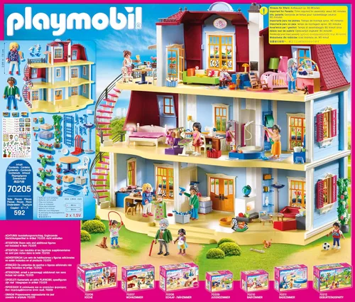 Vista 7 de PLAYMOBIL Casa de Muñecas Grande