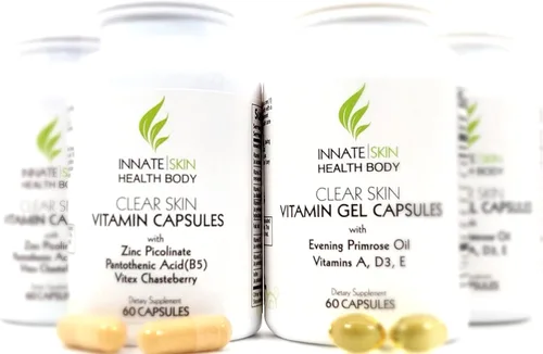Vista 10 de Clear Skin - Paquete de vitaminas para el acné 20 antioxidantes, botánicos, minerales y vitaminas Pastillas hormonales y quísticas para el acné