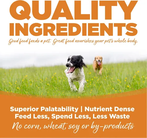 Vista 3 de Nutrisource Comida para perros adultos de cordero y arroz, 5 libras