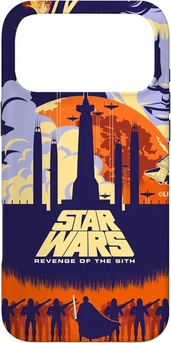 Vista 22 de Star Wars Funda con póster de película ilustrada La venganza de los Sith para iPhone 17