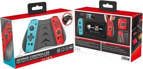 Vista 6 de COSARU Accesorios de juego PG-SW006 Controlador de juego. Compatible con Nintendo Switch Gamepad con Joystick inalámbrico desmontable Joy Con
