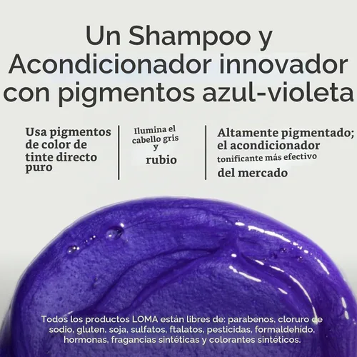 Vista 5 de Loma Hair Care Violet Duo: Shampoo and Conditioner