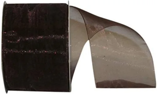 Vista 74 de Reliant Ribbon 25621-053-09C Cinta transparente de gasa, 1-1/2 pulgadas x 100 yardas, azul
