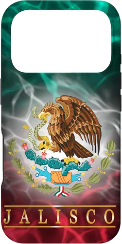 Vista 30 de Jalisco - Funda para iPhone 17, diseño de bandera de México