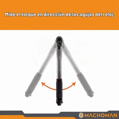 Vista 6 de MACHOMAN Juego de llaves dinamométricas de trinquete (TQW203)