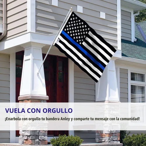 Vista 2 de Delgada línea bandera