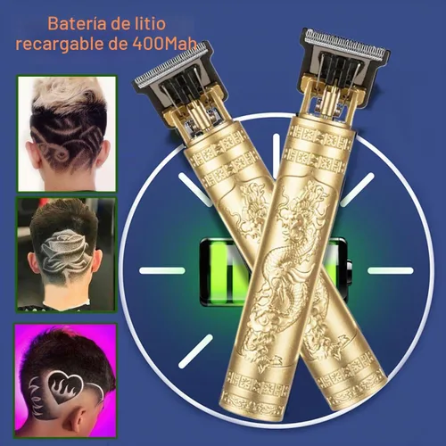 Vista 4 de Cortapelos para hombres, cortadora de pelo inalámbrica, cortapelos con 10 piezas Earpick