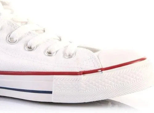 Vista 8 de Tenis altos CONVERSE Chuck Taylor All Star blanco